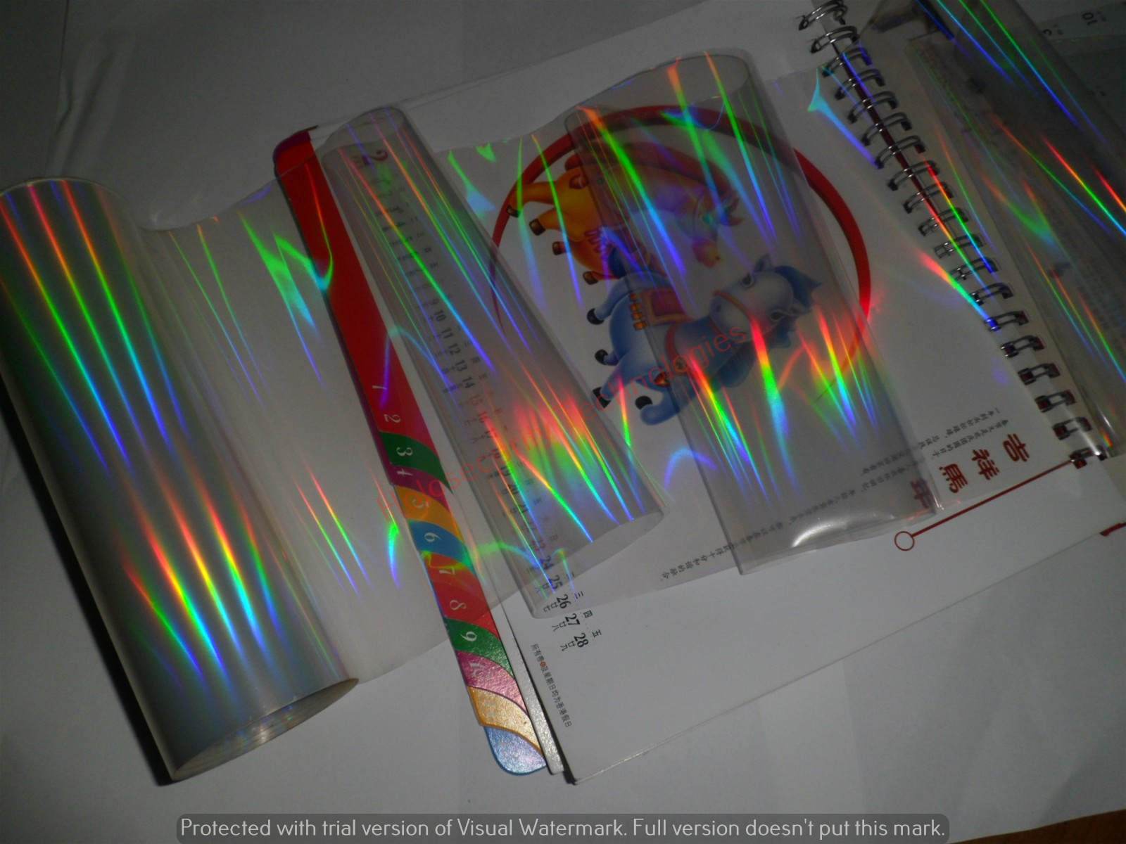 Heat Sealable Holographic BOPP Film